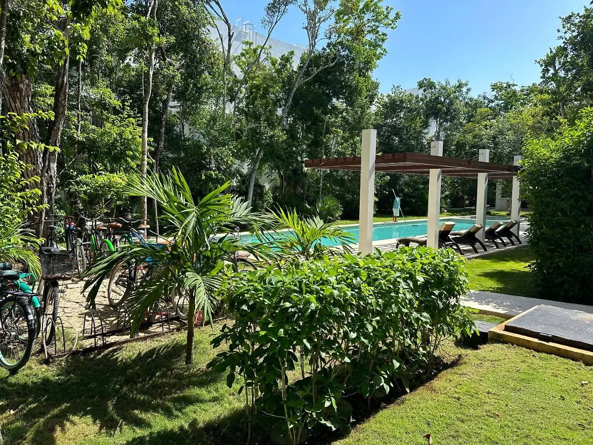 Cozy Stay In Tulum - Aldea Zama - 2 Pools, Gym & Palapa Apartment