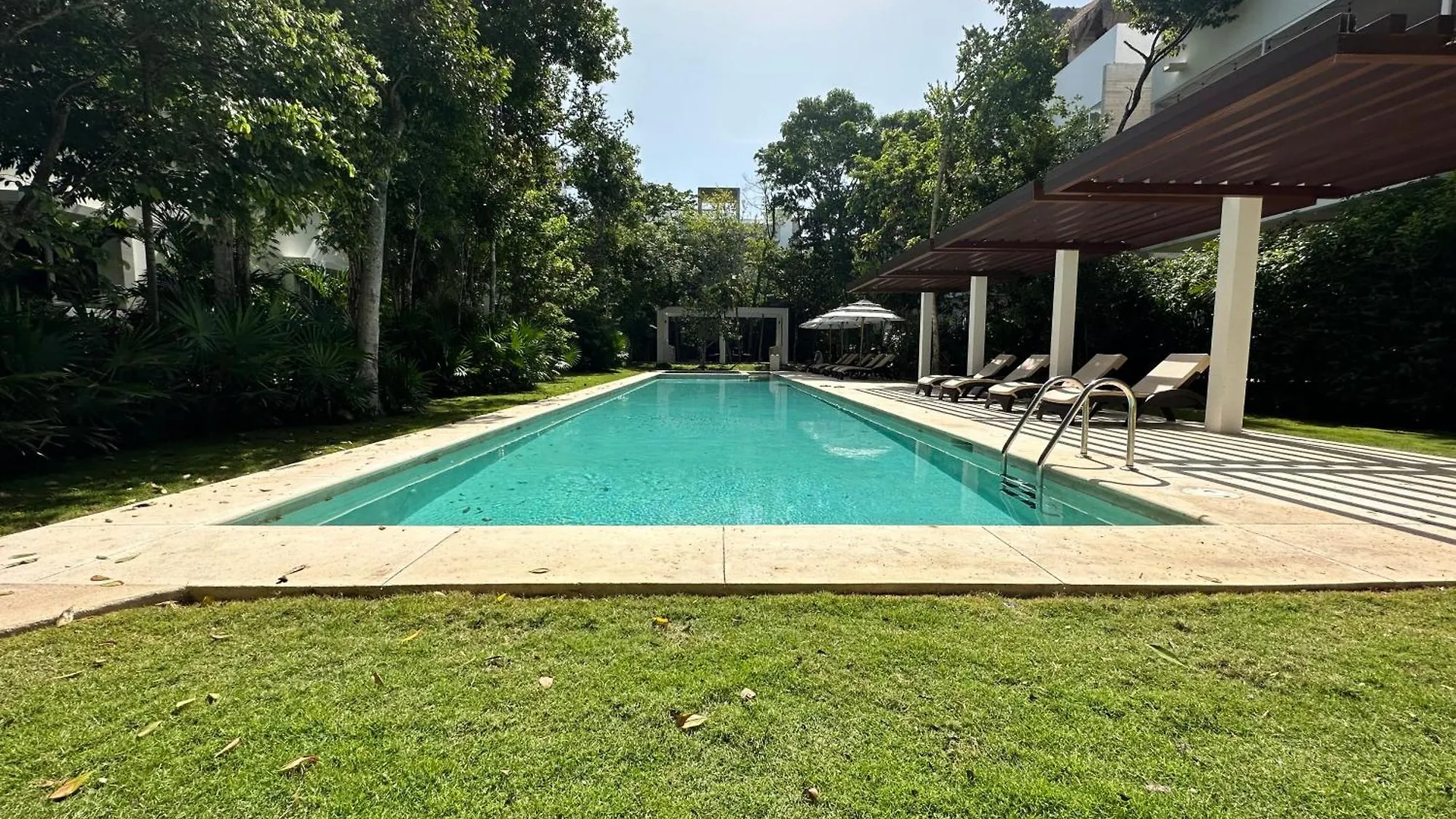 Cozy Stay In Tulum - Aldea Zama - 2 Pools, Gym & Palapa Apartment
